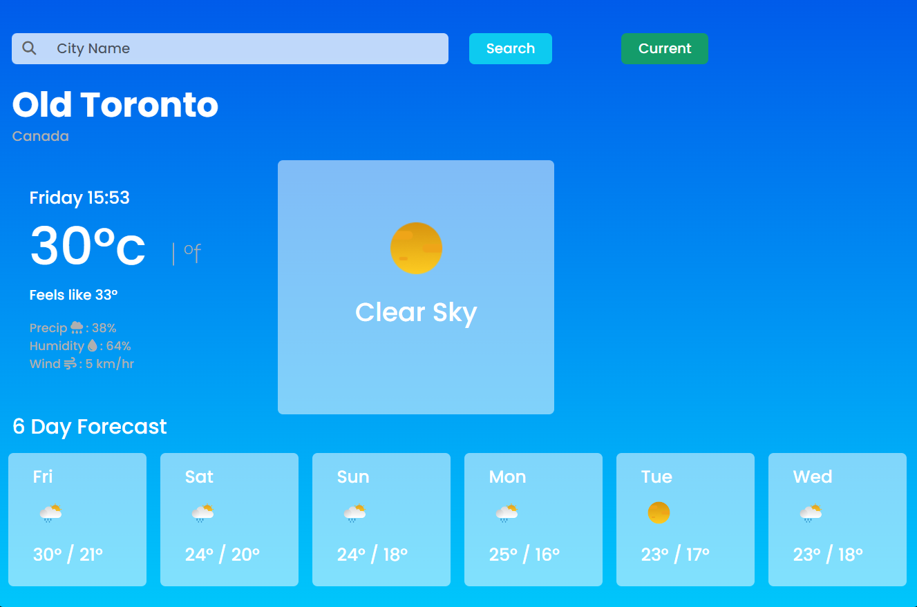 weather project image